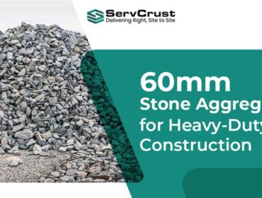 60mm crushed stone aggregates