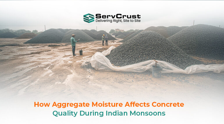 Aggregate moisture